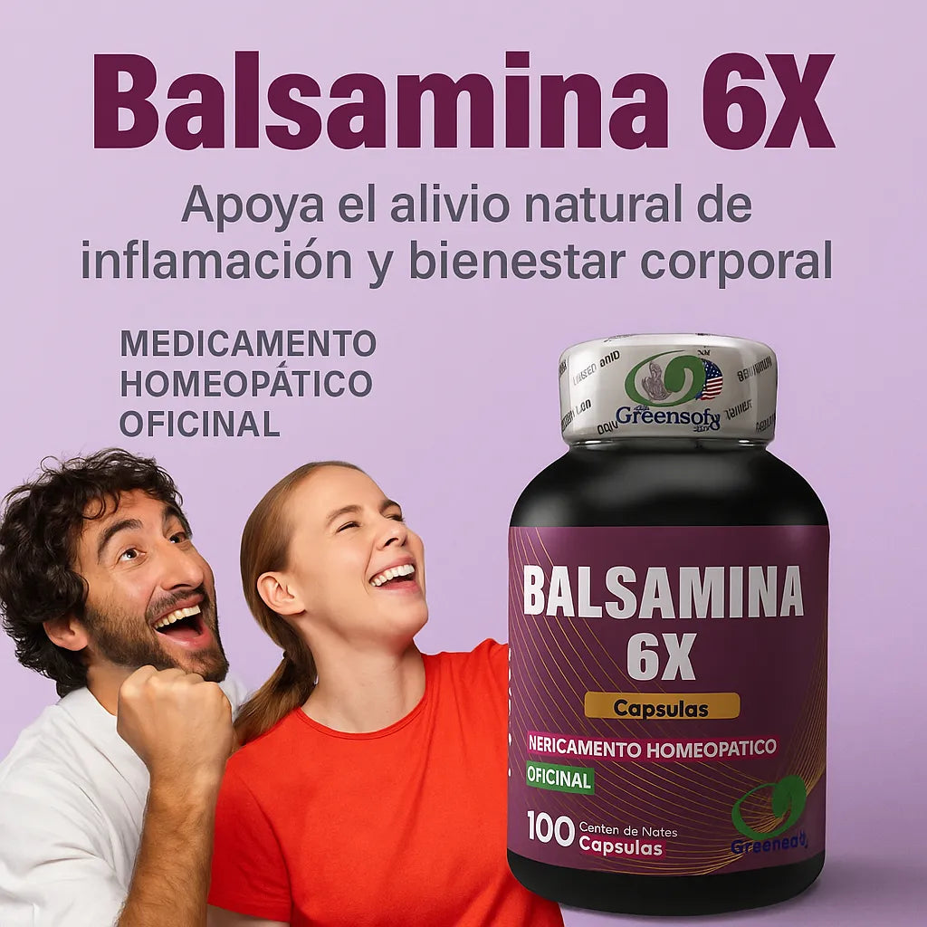 Balsamina® – Cuidado interno para molestias cutáneas recurrentes